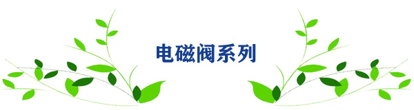 電磁閥系列 電磁閥系列