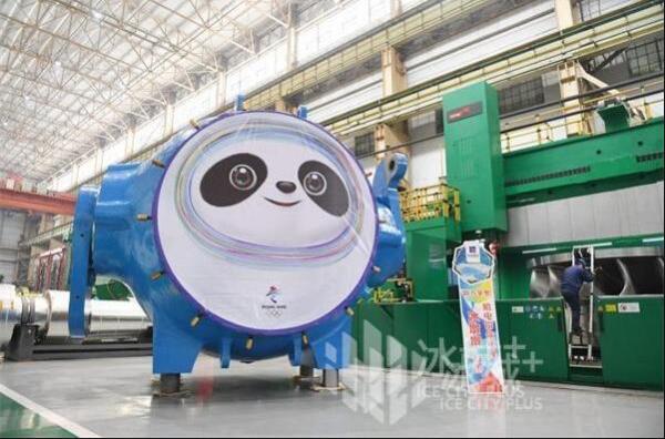 重165噸！哈電版“冰墩墩——豐寧抽水蓄能機組球閥